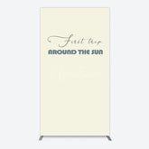 Aperturee - Aperturee First Trip Around The Sun Birthday Rectangle Backdrop